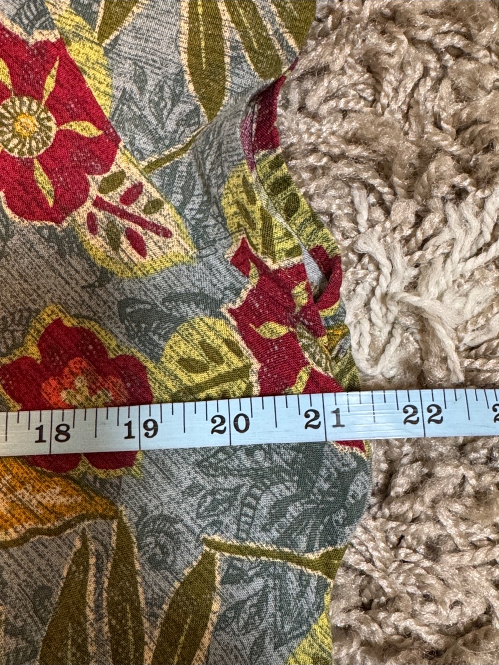 Soft Surroundings Kara Batik Bloom Tiered Midi Dress size XL - Picture 11 of 13